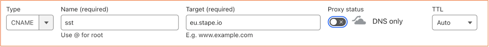 DNS record for the subdomain WITHOUT Global CDN.png